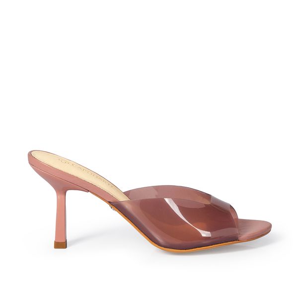 Mule Vinil Rosa Malva 38