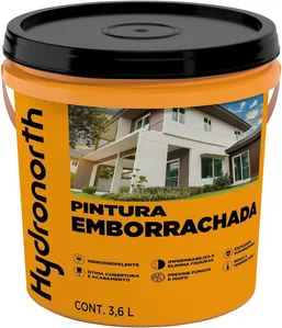 Tinta Emborrachada Hydronorth Fosco Palha Galão Plástico 3,6L