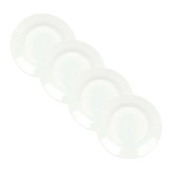 Kit com 4 Pratos Opaline Menu Fundo 23cm - Nadir