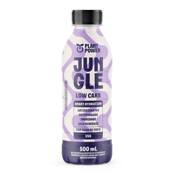 Isotônico Sabor Uva Jugle Plant Power 500ml