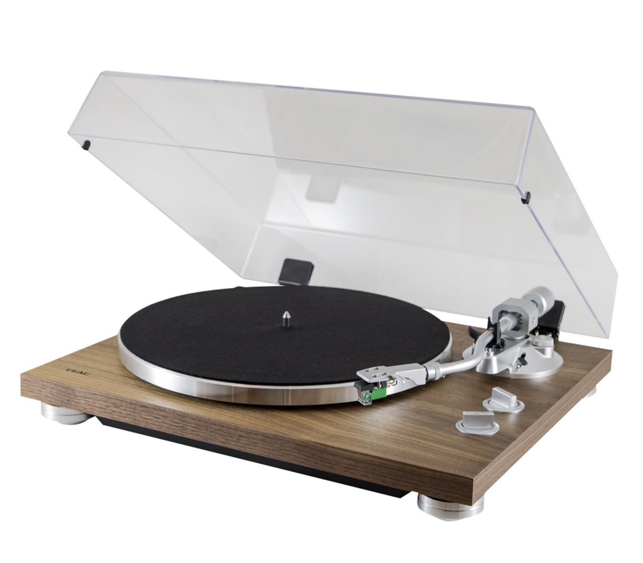 Teac TN-400S Toca Discos Com Phono e USB Bivolt - ( Walnut )