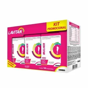 Lavitan Mais A-z Mulher 3 Unidades De 60 Comprimidos