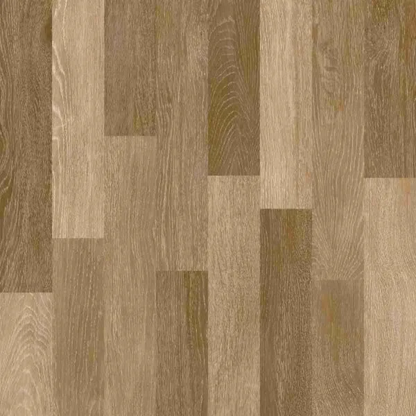 Piso Cerâmico Brilhante Retificado 53x53cm Lignum Marrom Caixa 2,57m² - Arielle (MP)