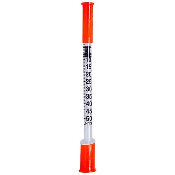 Seringa Insulina Uniqmed 0,5ml 6x0,25mm 31G - unidade