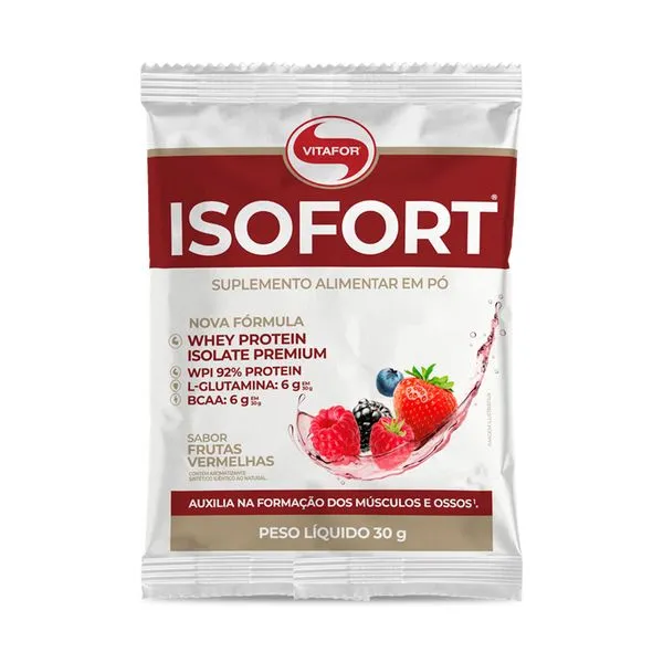 Isofort Frutas Vermelhas Vitafor 30g