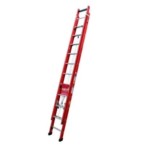 Escada Extensível EFR9929 6m 22 Degraus Fibra de Vidro Isolamento Elétrico Fixa 150kg Botafogo Lar & Lazer Escada Extensível EFR9929 6m 22 Degraus Fibra de Vidro Isolamento Elétrico 150kg Botafogo Lar &