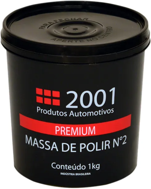 Massa de polir para autos nº 2 premium 1 kg - 2001