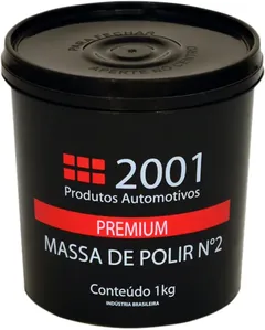 Massa de polir para autos nº 2 premium 1 kg - 2001