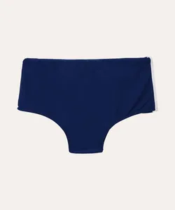 sunga boxer com listra proteção uv azul marinho M