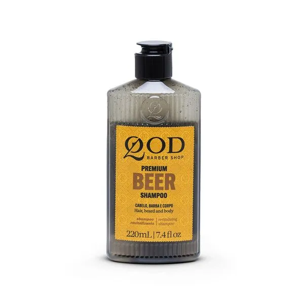 Shampoo QOD 220ml Barber Shop Premium Special Beer SH QOD 220ML BARBER