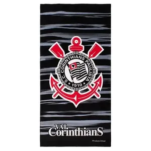 Toalha de Banho Time 70x140cm Vai Corinthians Bouton