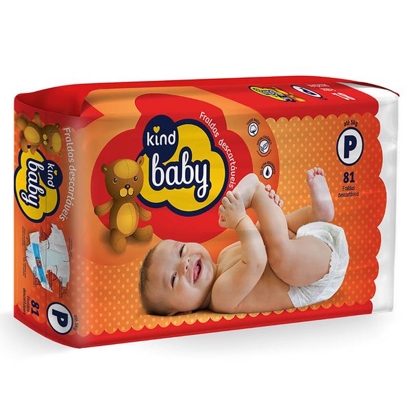 Fralda Kind Baby Jumbo Pd 81