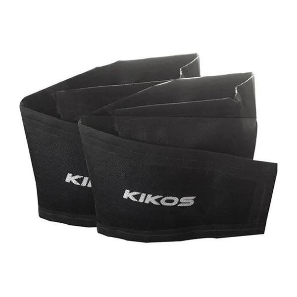 Caneleira Tornozeleira 8kg para Fortalecimento Muscular com Fecho Reposicionável Preto Kikos Caneleira Tornozeleira 8kg para Fortalecimento Muscular Preto Kikos