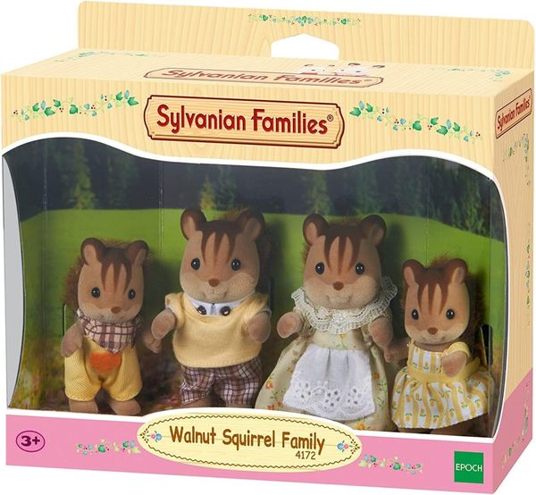 FAMILIA DOS ESQUILOS NOZ SYLVANIAN FAMILIES - EPOCH