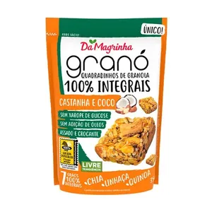 Granó Integral Castanha e Coco 35g - Da Magrinha