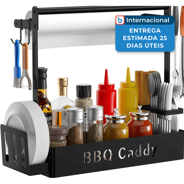 Suporte Para Grelha Papel Toalha Zddloinp Preto A-MBI