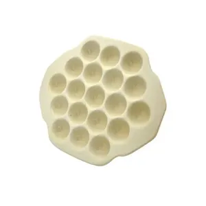 Provolera De Cerâmica Creme 19 Cavidades