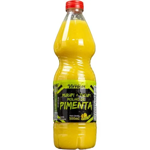 Molho de Pimenta com Tucupi Virrosas 500ml