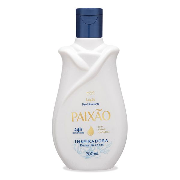 Loção Hidratante Paixão Inspiradora Rosas Brancas desodorante 200ml