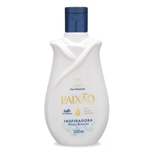 Loção Hidratante Paixão Inspiradora Rosas Brancas desodorante 200ml