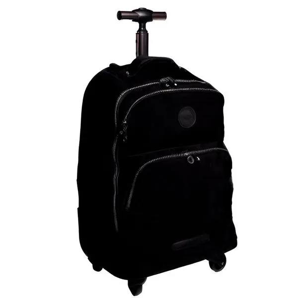 Mochila Para Notebook Tegaote Com Rodinhas 360° Preto 55cm (MP)