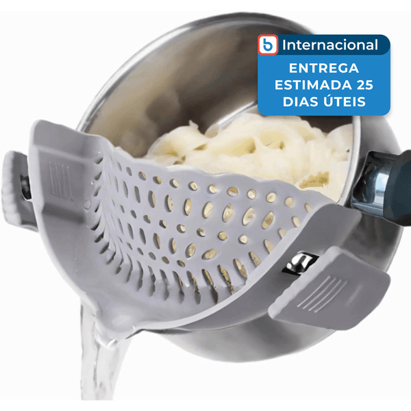Escorredor com Encaixe Kieranr Cinza A-MBI