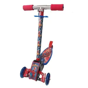 Patinete Infantil 4 Rodas - Spider-man - Marvel - St Import