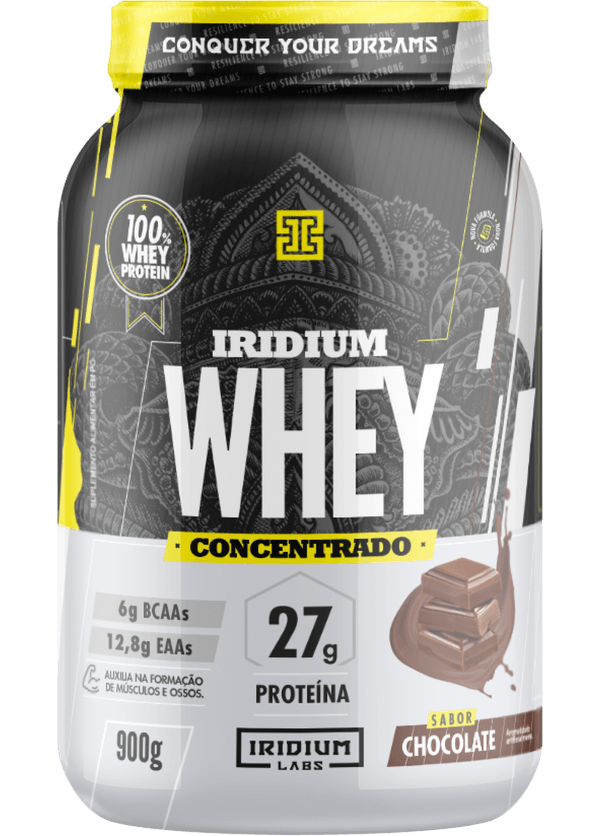Whey Protein Pote Concentrado Iridium Chocolate 900g