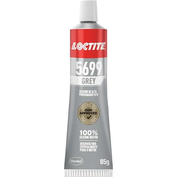 Adesivo para Junta 5699Grey 85G Silicone Forma de Junta- Loctite