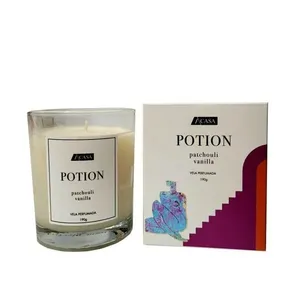 Vela Perfumada Potion Patchouli E Vanilla 190g - Acasa