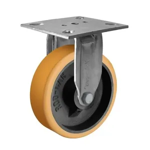 Rodizio Fir 514 Ufk Poliur. Cap. 400 Kg 116227 - Rod-Car