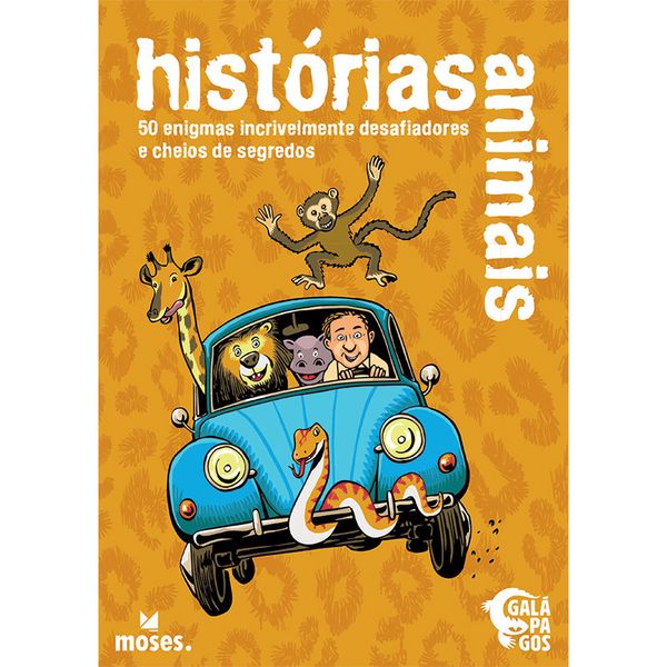 Jogo de Tabuleiro - Black Stories Junior - Histórias Animais - Asmodee