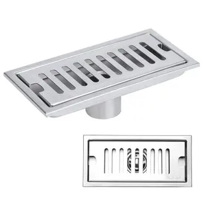 Ralo Linear Inox 20cm Banheiro Lavabo Anti Odor Anti Inseto Higienico Dreno Resistente