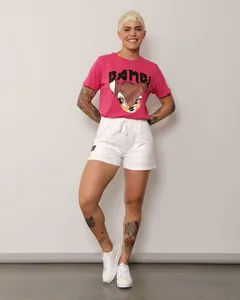 Short Feminino Moletinho Pride Branco P