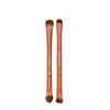 Kit Mascavo Pro Series Pincel de Maquiagem Duplo para Sombra + Multifuncional Rosto Kit