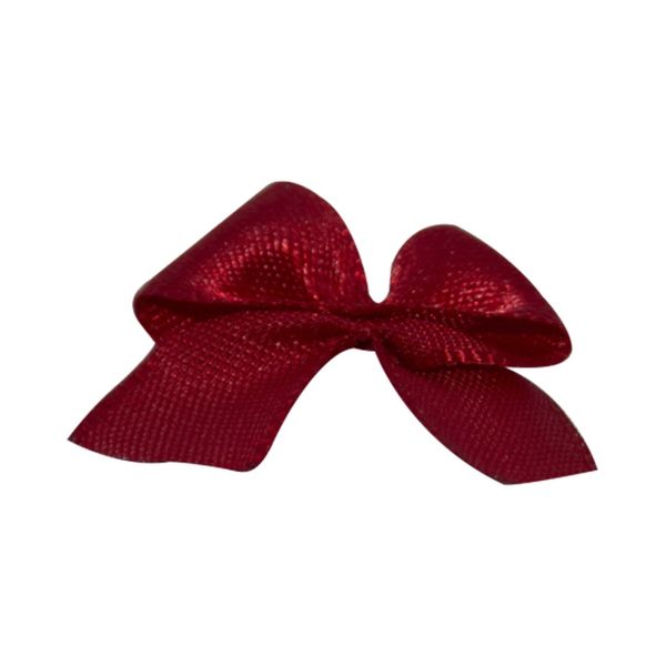 Aplique Laço 10mm com 50 Unidades Vermelho