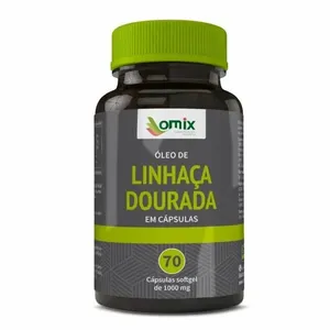 Óleo De Linhaça Orient Mix 1000mg 70 Cápsulas