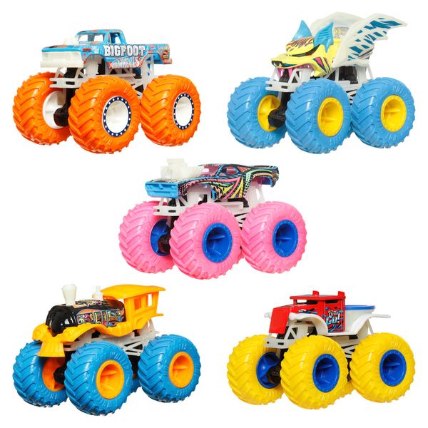Carrinho - Hot Wheels - Monster Trucks - Brilho no Escuro - Modelos Sortidos - Mattel