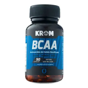 Suplemento BCAA Krom 90 Cápsulas