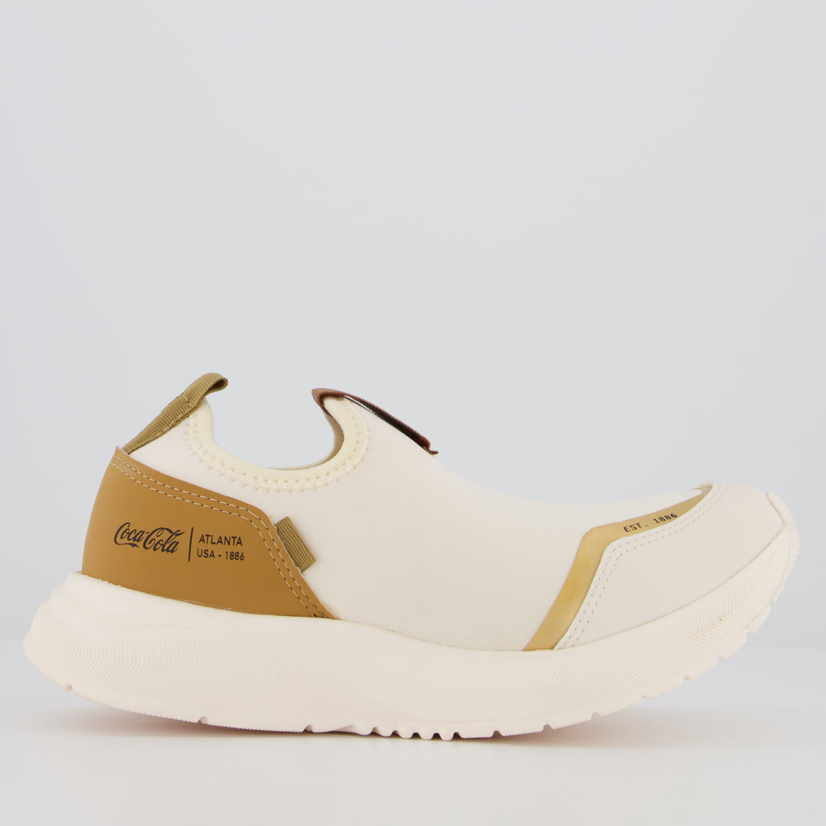 Tênis Coca Cola X-Fly Flow Feminino Dourado