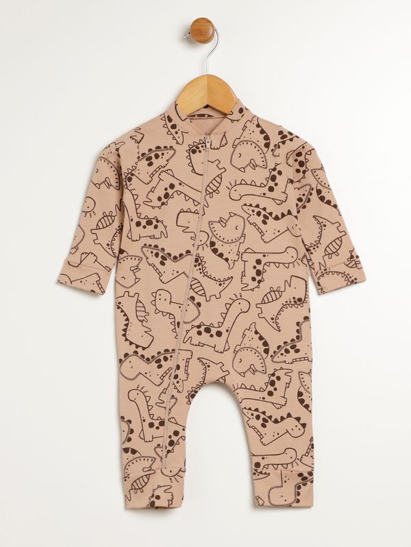 Macacão Infantil Para Bebê - MARROM M