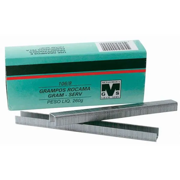 Grampo 106 12 mm com 4mm - Gram Serv