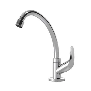 Torneira Mesa Bica Móvel Alta 1168 Monocomando Abs 1/4 De Volta Dn15 - Injet Plast