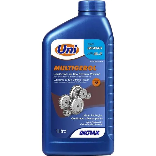 Lubrificante multigerol 85W 140 1 litro - INGRAX