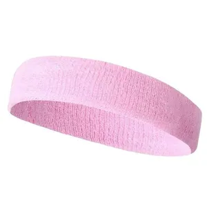 Tiara Esportiva Elástica N--k Absorvente de Suor Respirável Alta Elasticidade Rosa OEM Tiara Esportiva Elástica n--k Respirável com Alta Elasticidade Rosa OEM