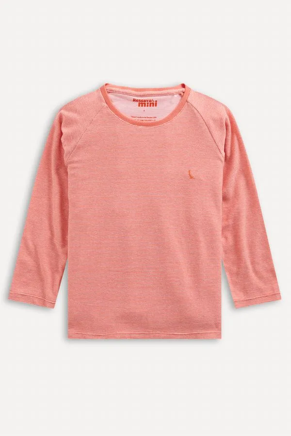 Camiseta Mini Plush Biblos Coral - 14