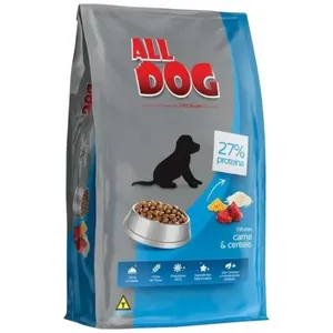 Ração Cães Filhotes All Dog Carne E Cereais 6kg (MP)