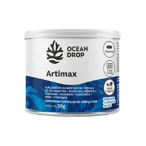 Artimax Ocean Drop 500mg 60cáps