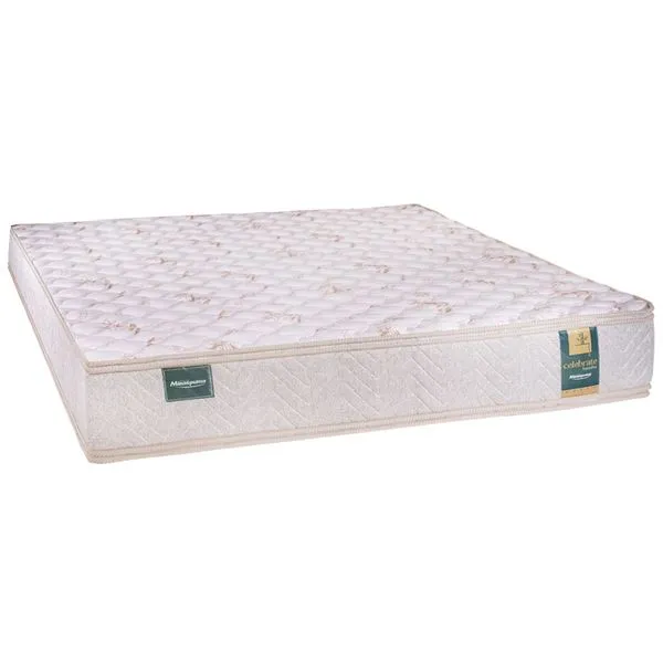 Colchão King Espuma D33 Minaspuma Celebrate II com Pillow 193x203x25cm