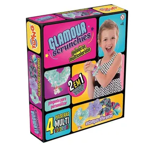 Kit 2 em 1 Toyng Glamour Pompom/Pulseira com Pingente